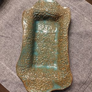 Handbuilt pottery dish